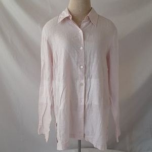 Light Pink Linen Shirt